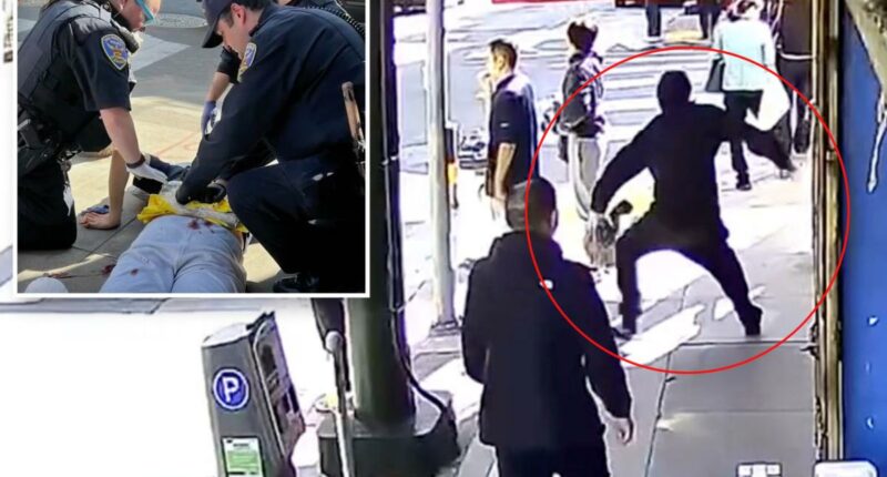 Man charged with attempted murder after âunprovokedâ Chinatown stabbing caught on video